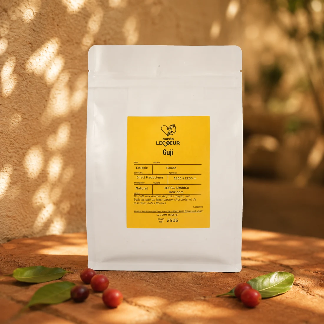 Éthiopie Guji — Cafés Lecoeur, café de spécialité