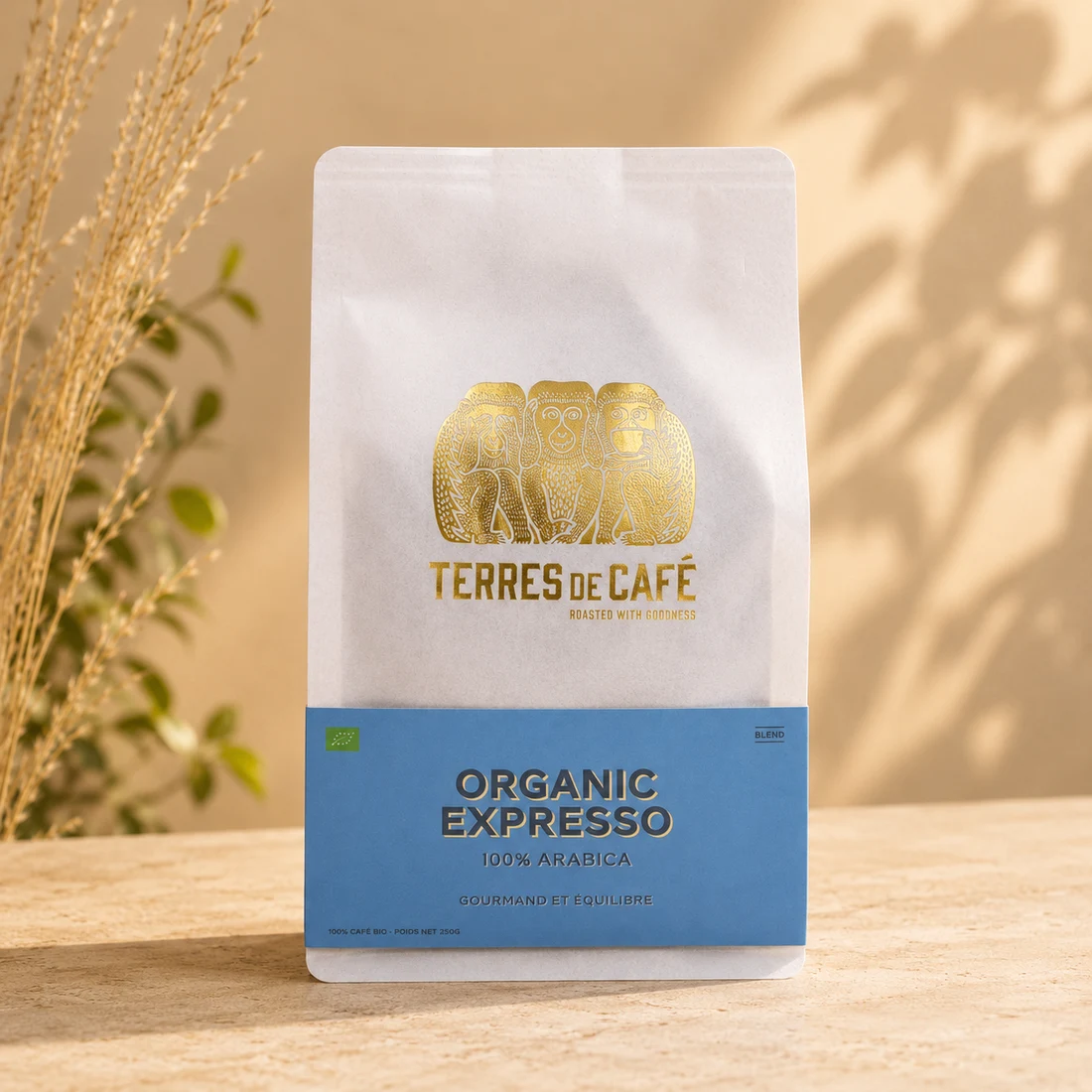 Organic Expresso — Terres de Café, café de spécialité